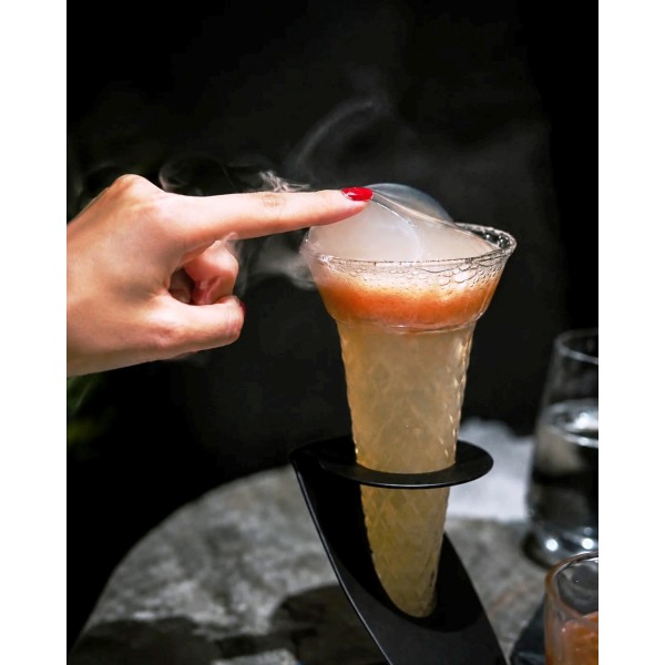 Verre 26 cl Ice Cream en borosilicate et son support 100% Chef (x 2) Verre 26 cl Ice Cream en borosilicate et son support 100% Chef (x 2)