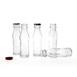 Bouteille en verre   8 cl, ou Mini Cola 100%Chef sans capsule (x 36)