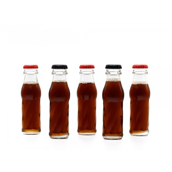 Bouteille en verre   8 cl, ou Mini Cola 100%Chef sans capsule (x 36)