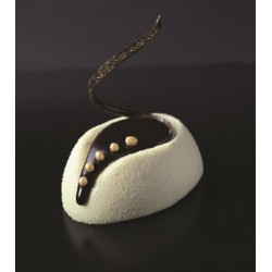 Moule Flexipan, Ovale échancré, 24 empreintes 90 ml