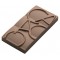 Moule à chocolat tablette  76 x 35 mm Ht 5.5 mm CACAO (12 x 20 g)