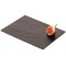Assiette en ardoise naturelle rectangle, 20 x 15 cm (X 4)