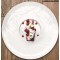 Assiette porcelaine Chef's Collection Natura Ø 33 cm (x 4)
