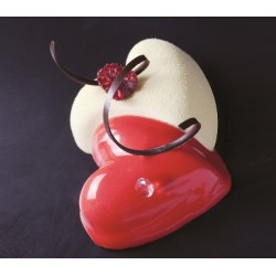 Moule Flexipan coeurs entrelacés 8 empreintes 200 ml