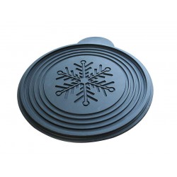 Disque relief flocon de neige Ø 24 cm