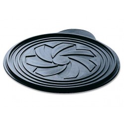 Disque relief rosace Ø 24 cm