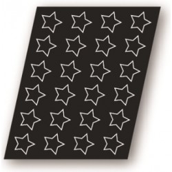 Moule Flexipan étoile 24 empreintes 35 ml