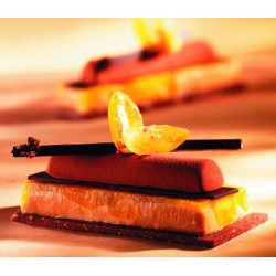 Moule Flexipan 1/2 cylindre 48 empreintes 20 ml