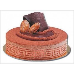 Tapis relief grande frise Grecque 530 x 370, bande 37 mm