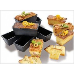 Moule à cake en Exoglass   9 x 4 x 4 cm 11 cl (x 6)