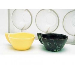 Moule à chocolat, tasse 3 empreintes