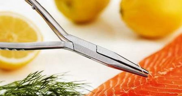 Pince à Désarêter Le Poisson En Inox – Professionnelle, Deux Pointes (plate/angulée), Pour Saumon, Truite, Cuisine