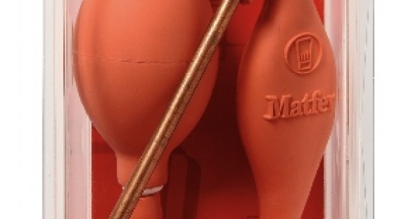 Pompe à double détente Matfer pour souffler le sucre 36 cm