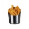 Pot en acier 35 cl à pommes frites, bizeauté Ø 85 Ht 85 mm (x 12)