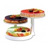 Présentoir buffet 3 étages, en plastique démontable Présentoir buffet 3 étages, en plastique démontable