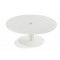 Présentoir bas à gâteau  Ø 28 cm Mealplak blanc, hauteur 11 cm (x 1)