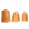 Sac en kraft brun 30 x 22 cm avec anse collée (x 250)