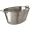 Vasque à Champagne en acier galvanisé 25 litres