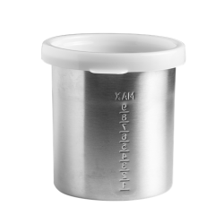 Récipient en acier inoxydable 1 litre avec couvercle pour Rowzer Plus uniquement (x 4)