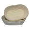 Banneton à fermentation ovale 750 g, rotin moule bie (x 1)