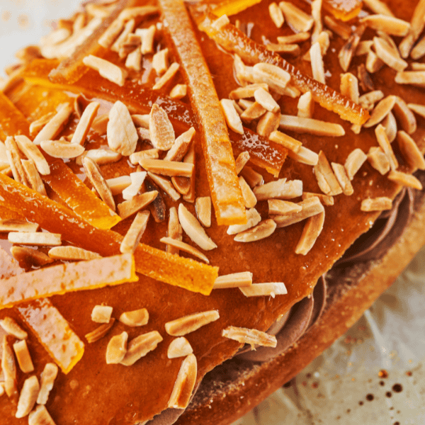 Orange confite en lanières 80 x 6 mm Cold confit Sosa (2 kg)