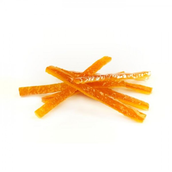 Orange confite en lanières 80 x 6 mm Cold confit Sosa (2 kg)