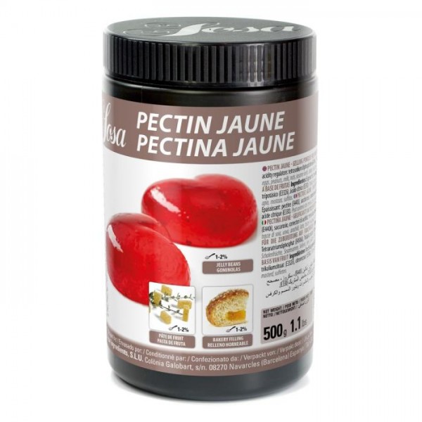 Pectine jaune Sosa pour pâtes de fruits et confiseries gélifiées (500 g)