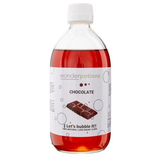 Wonderpotion CHOCOLAT, solution à base d'alginate pour WonderBubbles (500 ml)